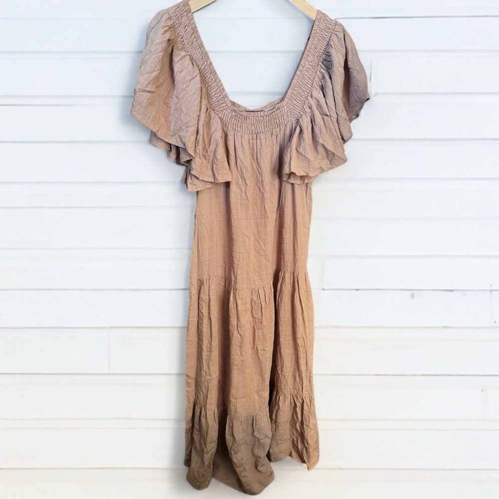 Zara Pink Midi Dress - Picture 4 of 9